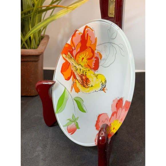 Glass Multi-Color Decorative Plate - Picture 4 of 7